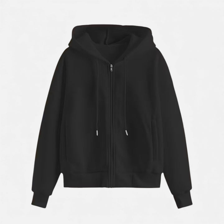Nina | Women's Casual Zip-Up Knit Hoodie