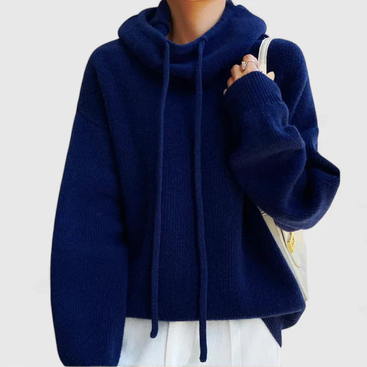 Eloise | Women's Cozy Knit Hoodie