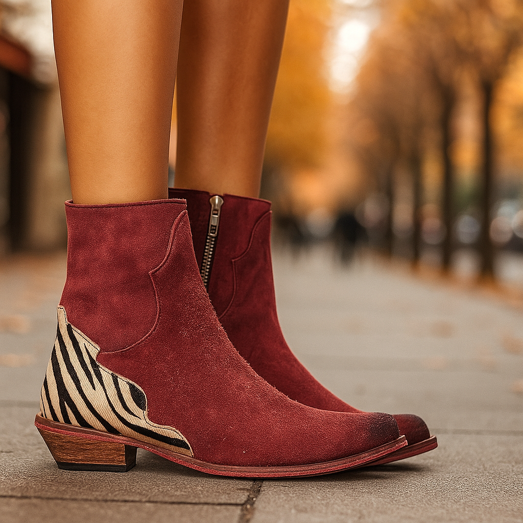 Sancta | Women's Chelsea Boots | Side Zip Ankle