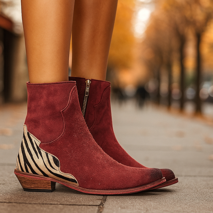 Sancta | Women's Chelsea Boots | Side Zip Ankle