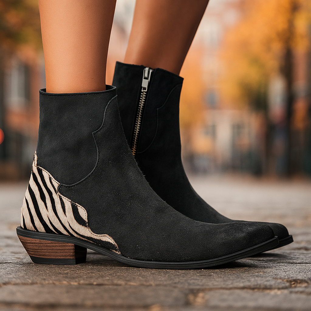 Sancta | Women's Chelsea Boots | Side Zip Ankle