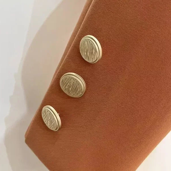 Alibek | Women's Cropped Blazer | Peak Lapel Buttons Work