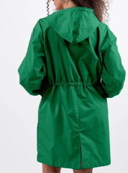 Ghada | Women's Long Hooded Casual Rain Jacket