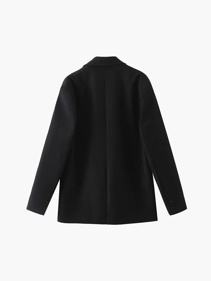 Quinn | Women's Oversized Blazer | Notched Lapels Tailored Jacket