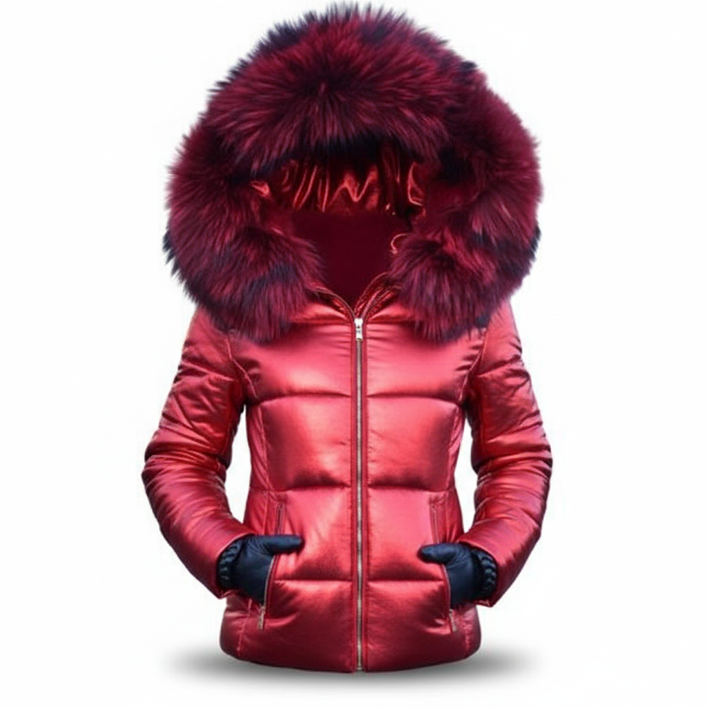 Sibyla | Women's Winter Puffer Jacket | Hood & Zip Pockets