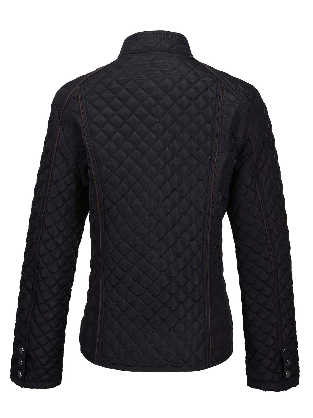 Meadhbh | Women's Quilted Jacket | Stand Collar Zip Up