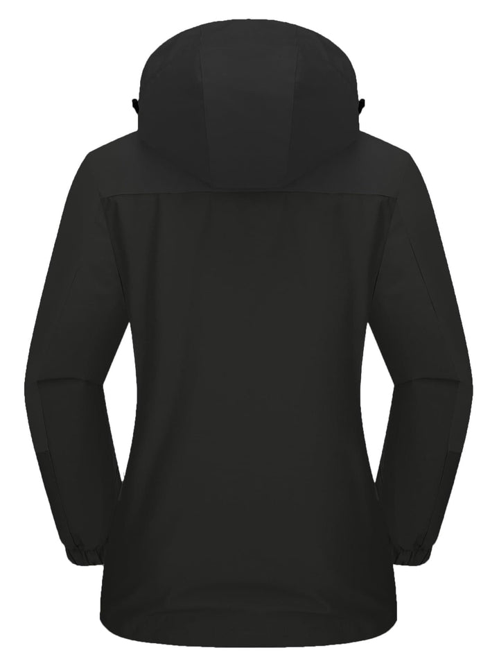 Zinaida | Women's Ski Jacket | Hood & Pockets Zip Up