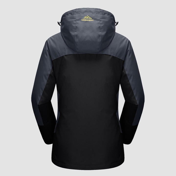 Zinaida | Women's Ski Jacket | Hood & Pockets Zip Up