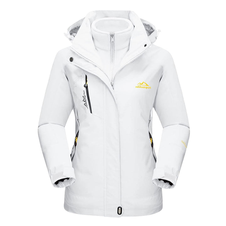 Zinaida | Women's Ski Jacket | Hood & Pockets Zip Up