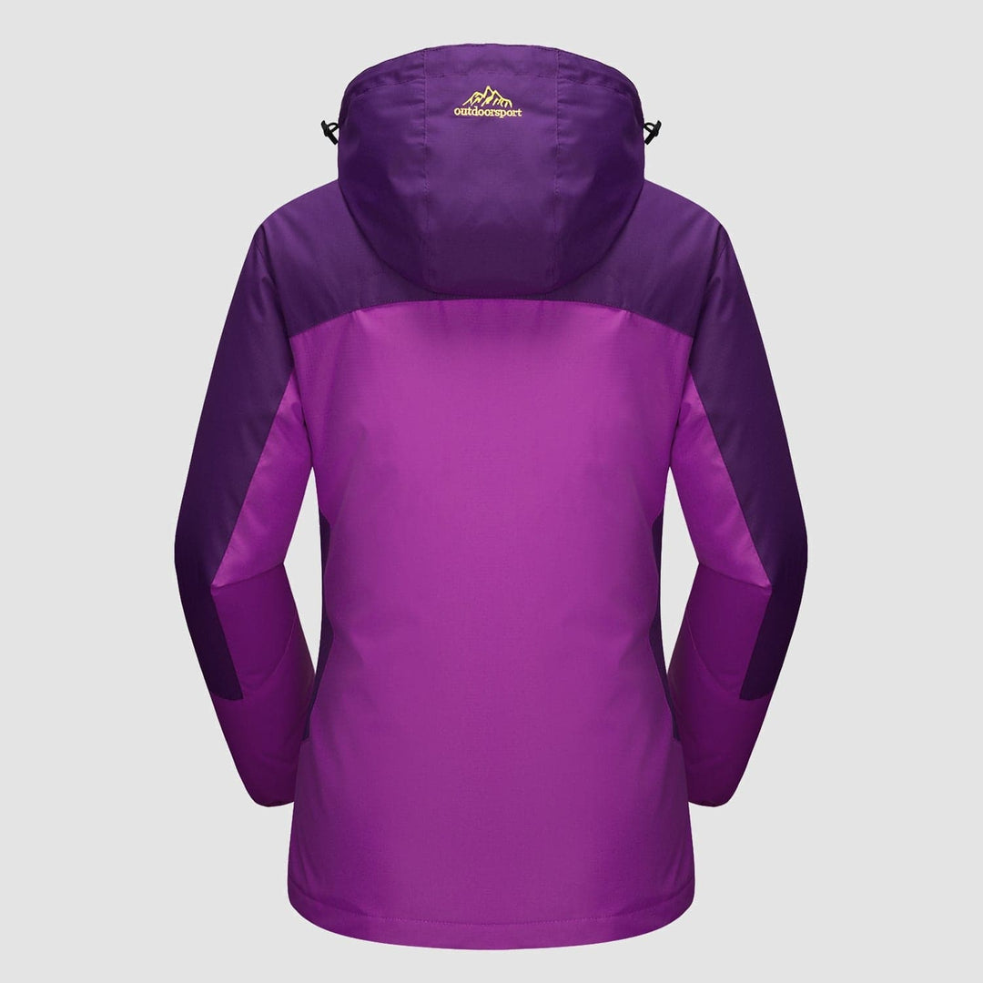 Zinaida | Women's Ski Jacket | Hood & Pockets Zip Up