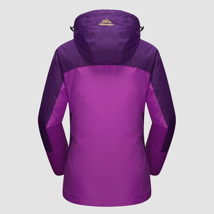 Zinaida | Women's Ski Jacket | Hood & Pockets Zip Up