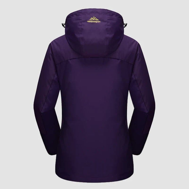 Zinaida | Women's Ski Jacket | Hood & Pockets Zip Up