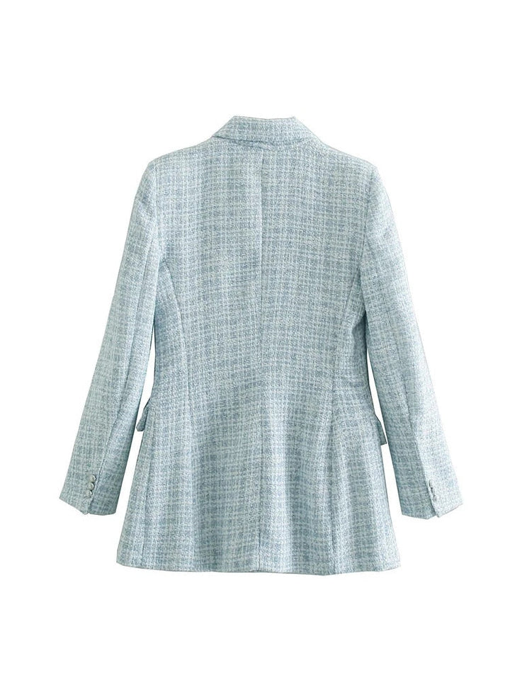 Ivana | Women's Tailored Blazer | Peak Lapel Pockets Workwear