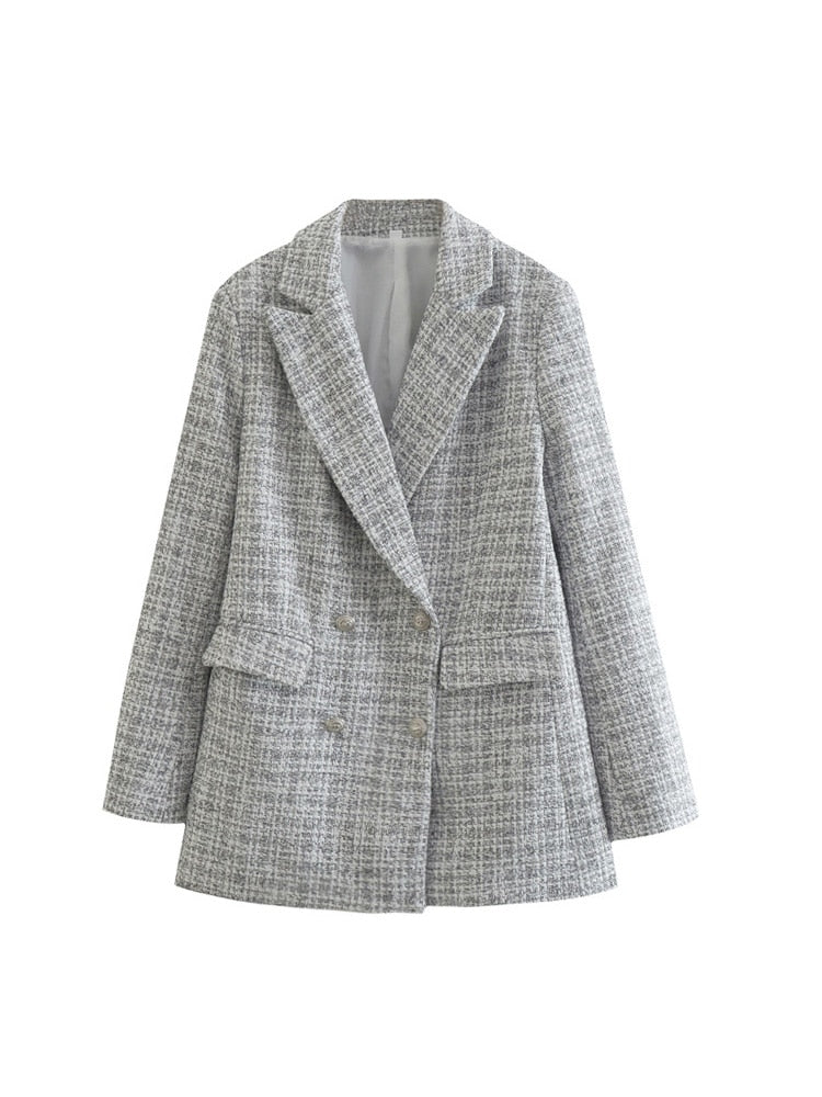 Ivana | Women's Tailored Blazer | Peak Lapel Pockets Workwear