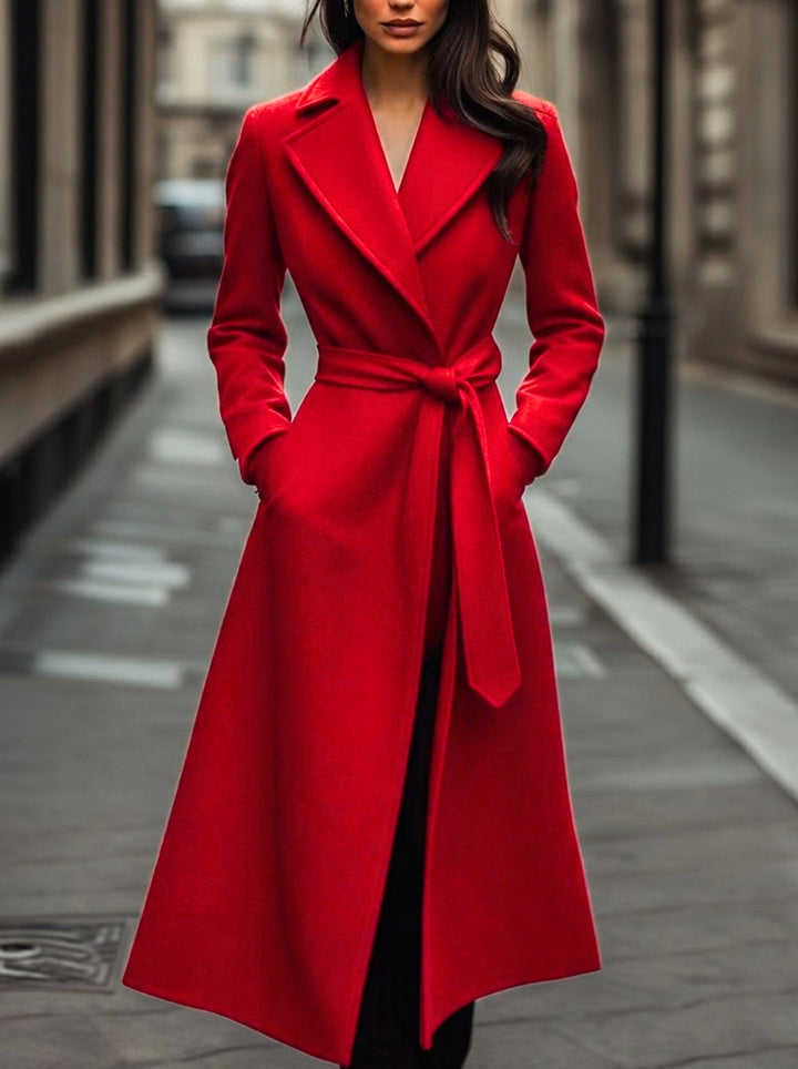 Ottilie | Women's Long Belted Trench Coat