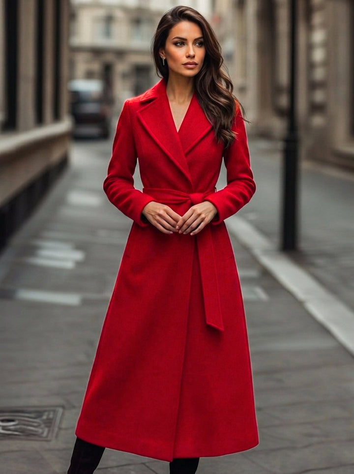 Ottilie | Women's Long Belted Trench Coat