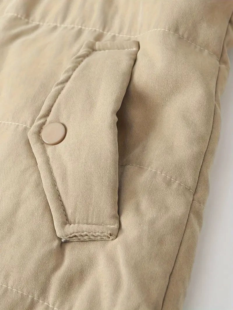 Oreithyia | Women's Hooded Winter Jacket | Zip-Up Lined