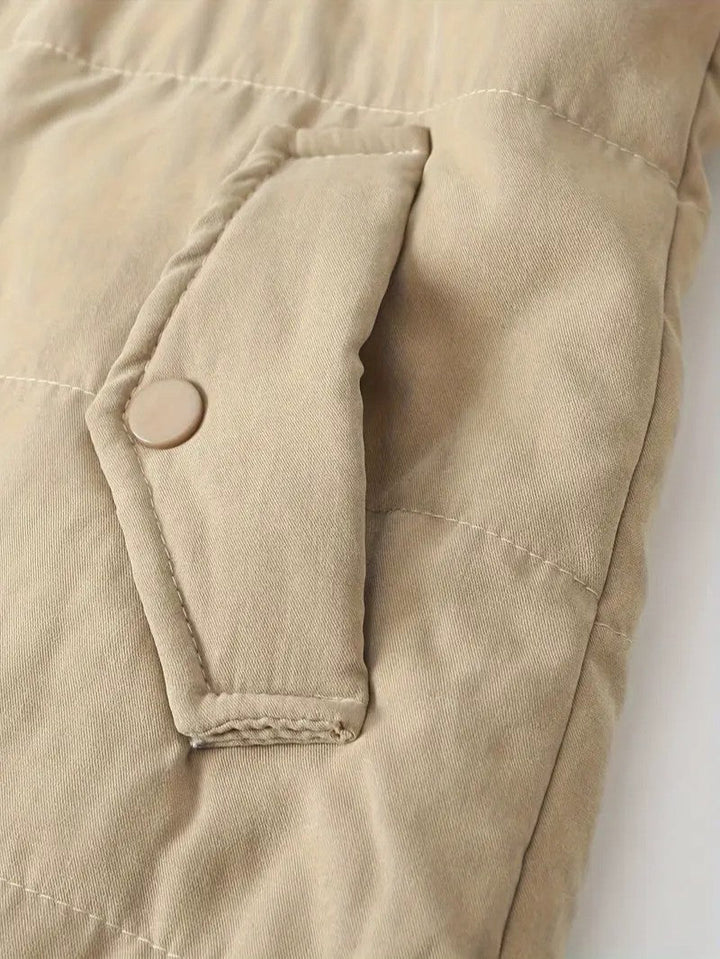 Oreithyia | Women's Hooded Winter Jacket | Zip-Up Lined