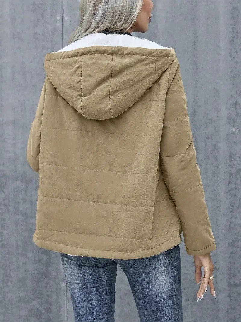 Oreithyia | Women's Hooded Winter Jacket | Zip-Up Lined